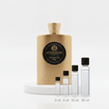 Atkinsons Oud Save the King – Abfüllungen in 2, 5, 10 und 20 ml vor dem Originalflakon