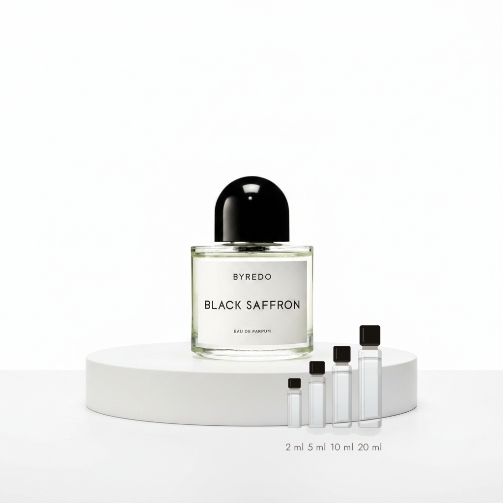 Byredo Black Saffron – Abfüllungen in 2, 5, 10 und 20 ml vor dem Originalflakon