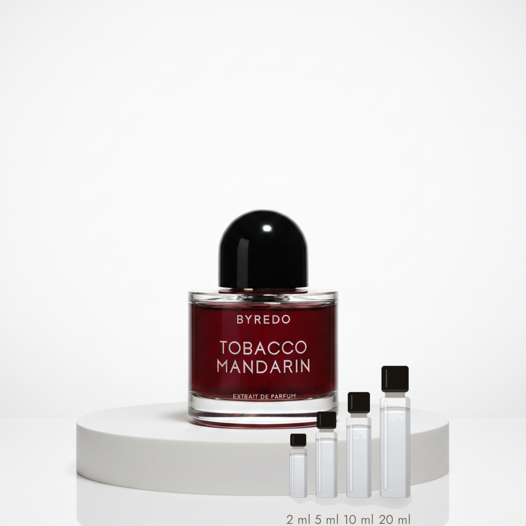 Byredo Tobacco Mandarin – Abfüllungen in 2, 5, 10 und 20 ml vor dem Originalflakon