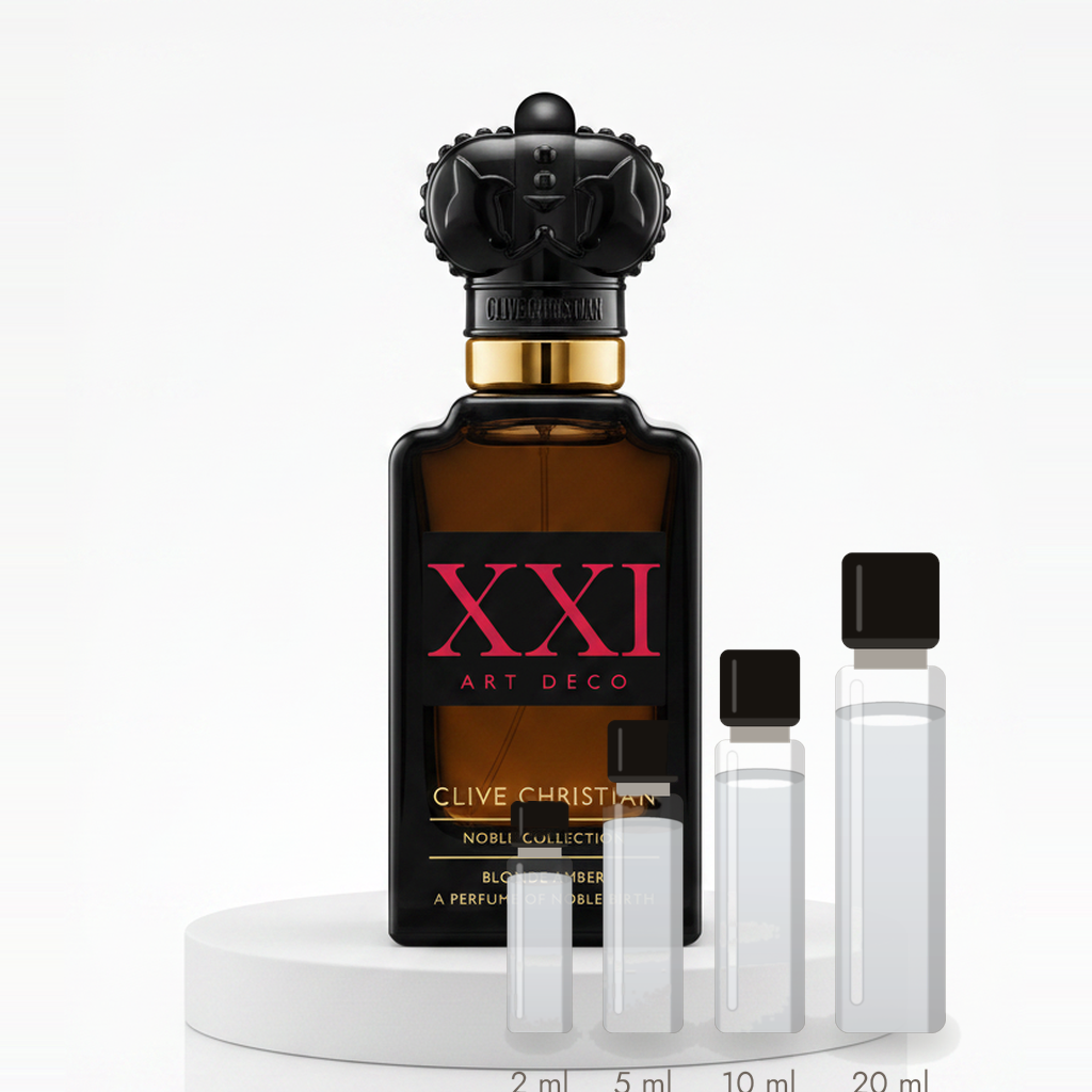 Clive Christian Blonde Amber – Abfüllungen in 2, 5, 10 und 20 ml vor dem Originalflakon