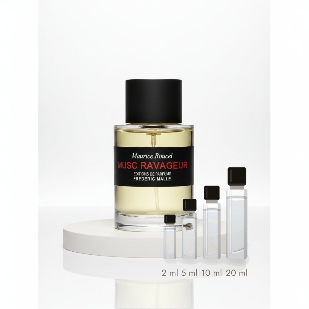 Frédéric Malle Musc Ravageur – Abfüllungen in 2, 5, 10 und 20 ml vor dem Originalflakon