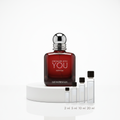Giorgio Armani Stronger with you Parfum – Abfüllungen in 2, 5, 10 und 20 ml vor dem Originalflakon