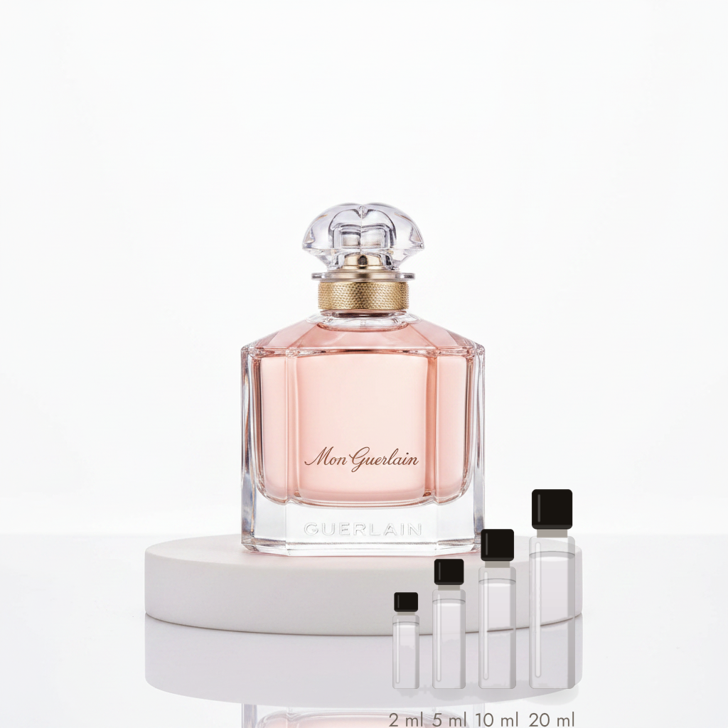 Guerlain Mon Guerlain – Abfüllungen in 2, 5, 10 und 20 ml vor dem Originalflakon