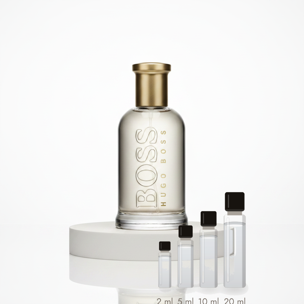 Hugo Boss Boss Bottled EDP – Abfüllungen in 2, 5, 10 und 20 ml vor dem Originalflakon
