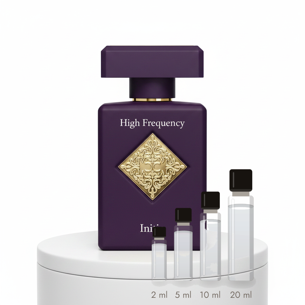 Initio High Frequency – Abfüllungen in 2, 5, 10 und 20 ml vor dem Originalflakon