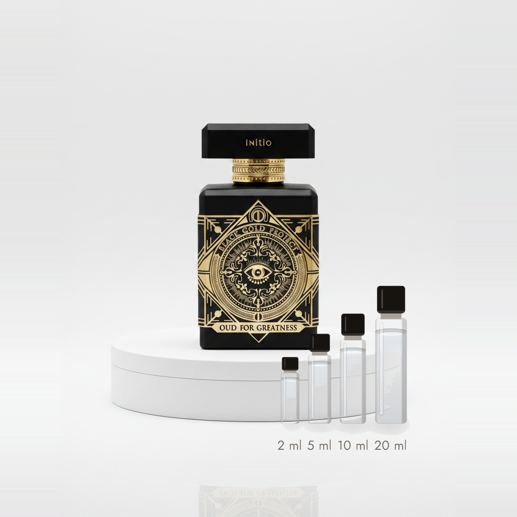 Initio Oud for Greatness – Abfüllungen in 2, 5, 10 und 20 ml vor dem Originalflakon