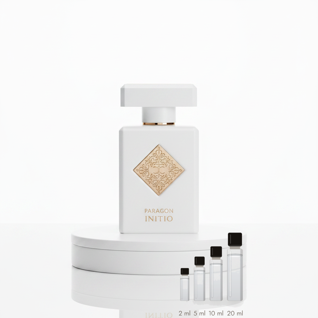 Initio Paragon – Abfüllungen in 2, 5, 10 und 20 ml vor dem Originalflakon