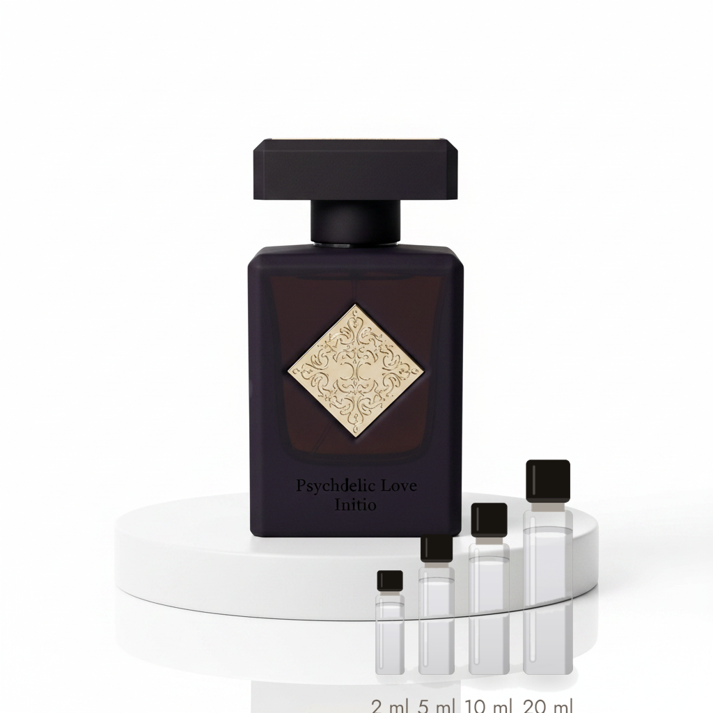 Initio Psychedelic Love – Abfüllungen in 2, 5, 10 und 20 ml vor dem Originalflakon