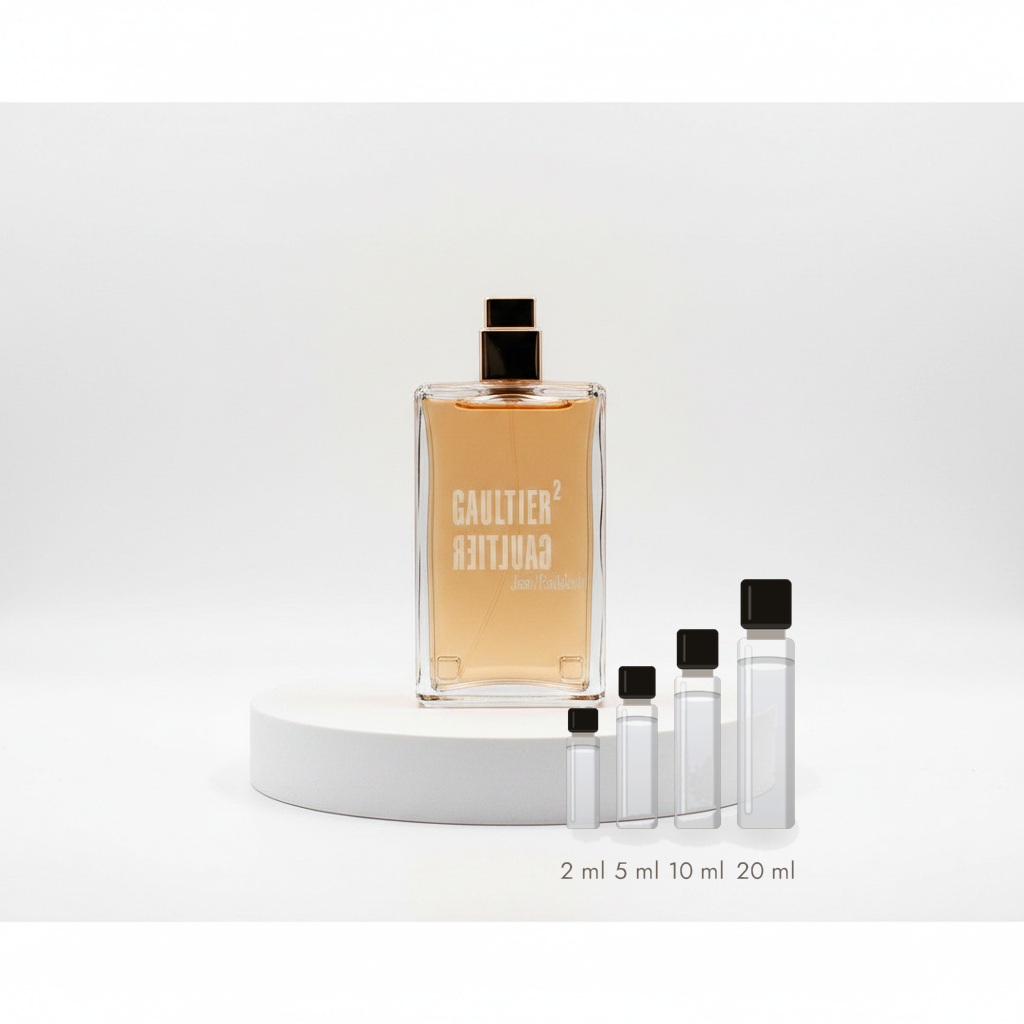 Jean Paul Gaultier Gaultier 2 – Abfüllungen in 2, 5, 10 und 20 ml vor dem Originalflakon