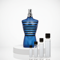Jean Paul Gaultier Ultra Mâle – Abfüllungen in 2, 5, 10 und 20 ml vor dem Originalflakon