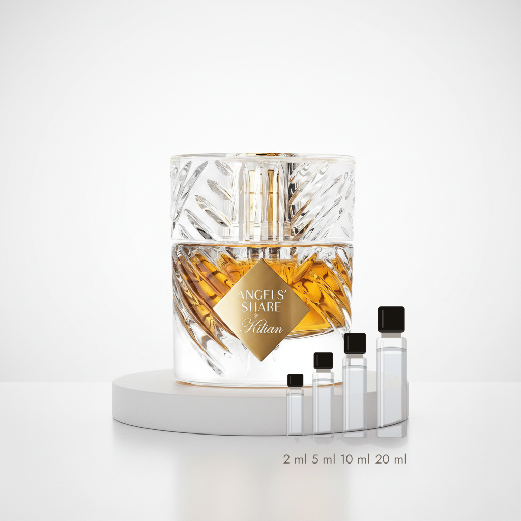 Kilian Angels' Share – Abfüllungen in 2, 5, 10 und 20 ml vor dem Originalflakon