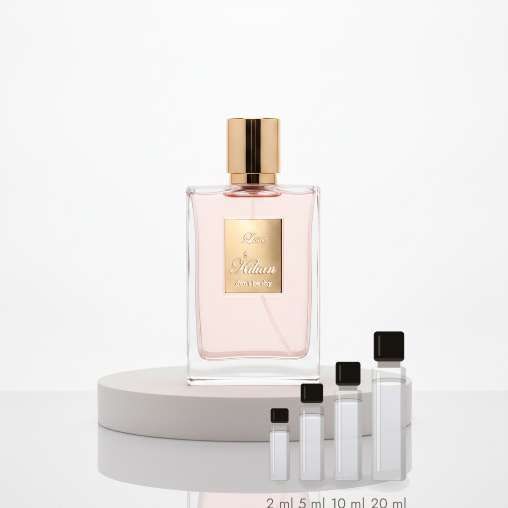 Kilian Love Don't Be Shy – Abfüllungen in 2, 5, 10 und 20 ml vor dem Originalflakon