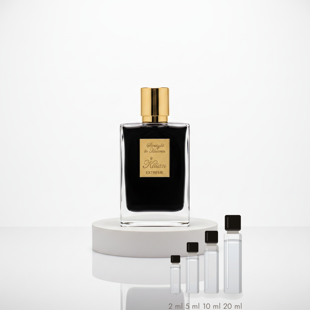 Kilian Straight to Heaven Extreme – Abfüllungen in 2, 5, 10 und 20 ml vor dem Originalflakon