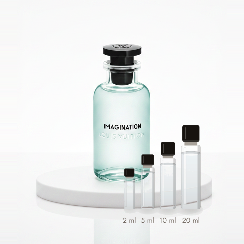Louis Vuitton Imagination – Abfüllungen in 2, 5, 10 und 20 ml vor dem Originalflakon