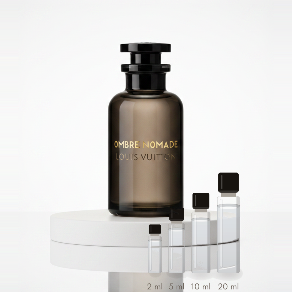 Louis Vuitton Ombre Nomade – Abfüllungen in 2, 5, 10 und 20 ml vor dem Originalflakon