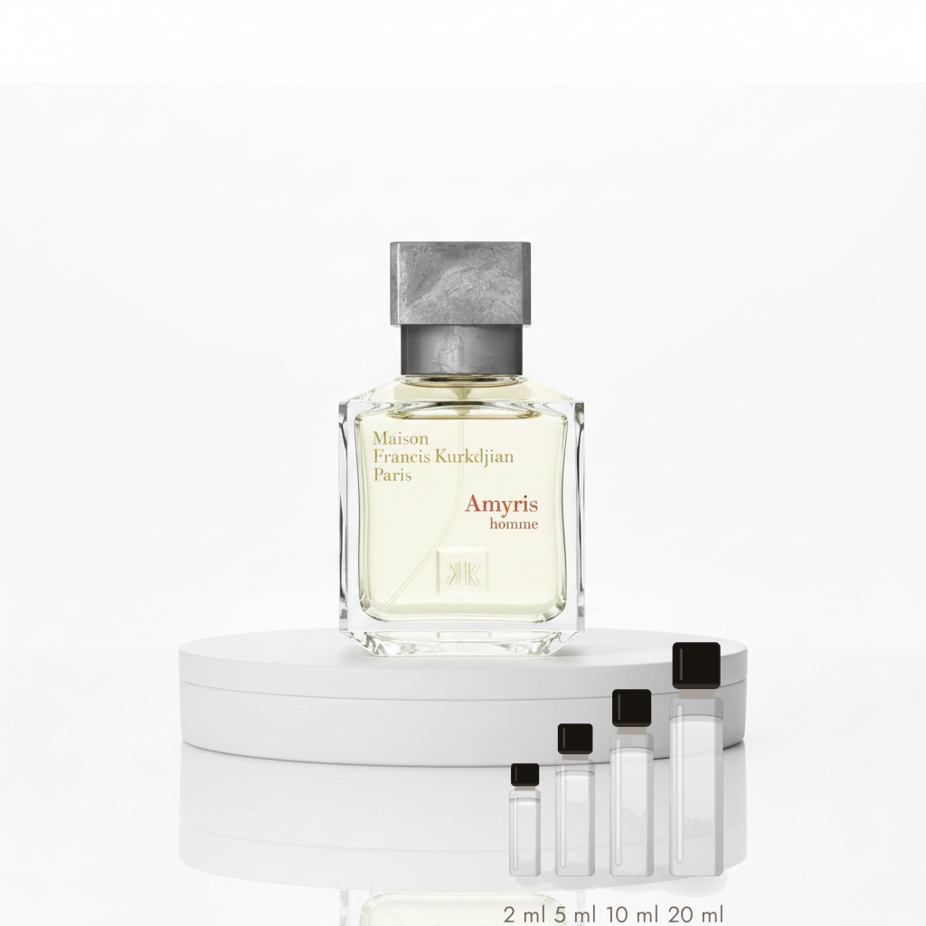 Maison Francis Kurkdjian Amyris Homme – Abfüllungen in 2, 5, 10 und 20 ml vor dem Originalflakon