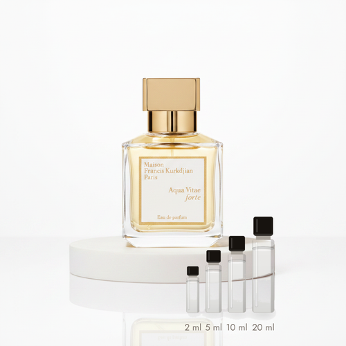 Maison Francis Kurkdjian Aqua Vitae Forte – Abfüllungen in 2, 5, 10 und 20 ml vor dem Originalflakon