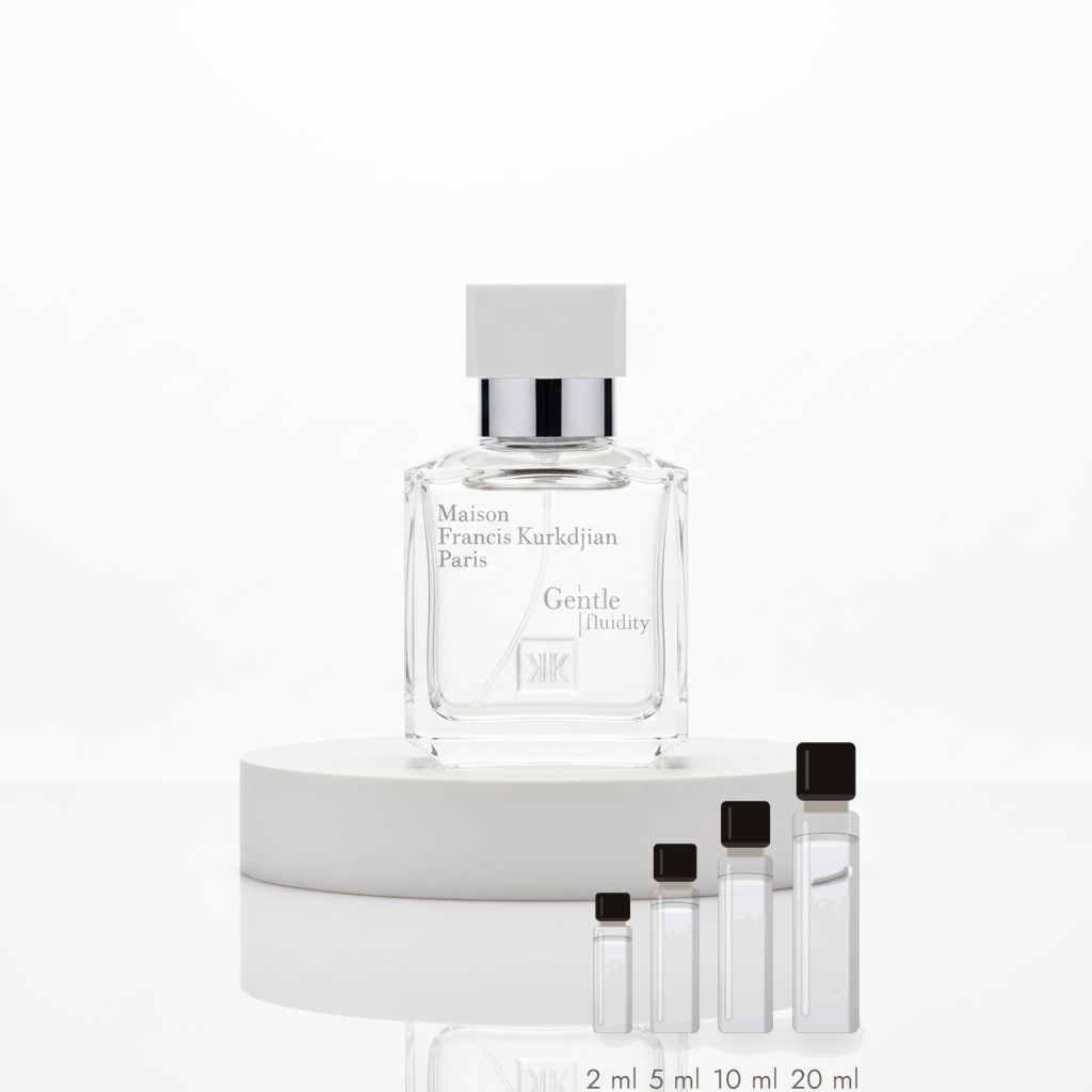 Maison Francis Kurkdjian Gentle Fluidity (Silver) – Abfüllungen in 2, 5, 10 und 20 ml vor dem Originalflakon