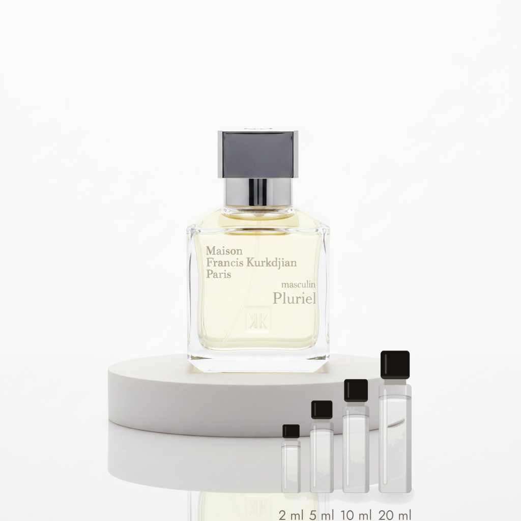 Maison Francis Kurkdjian Masculin Pluriel – Abfüllungen in 2, 5, 10 und 20 ml vor dem Originalflakon