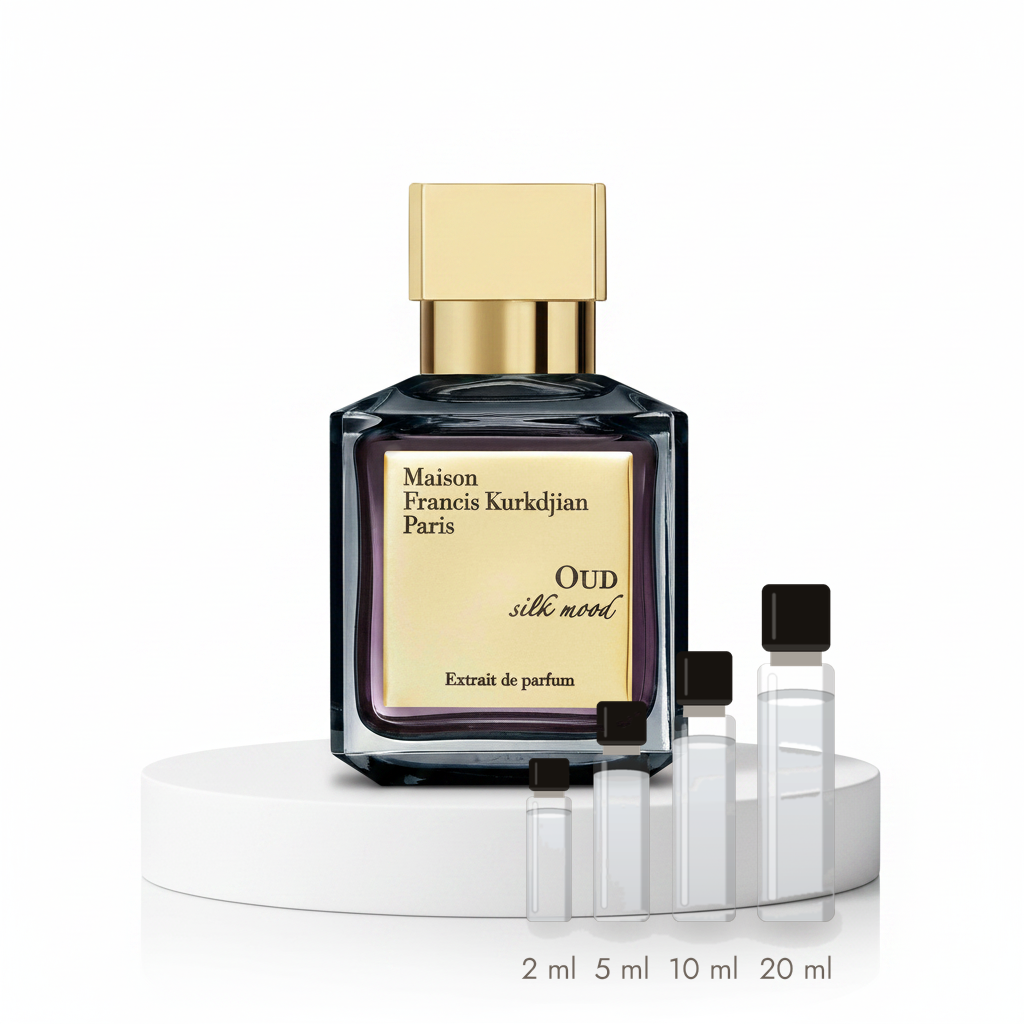 Maison Francis Kurkdjian Oud Silk Mood – Abfüllungen in 2, 5, 10 und 20 ml vor dem Originalflakon