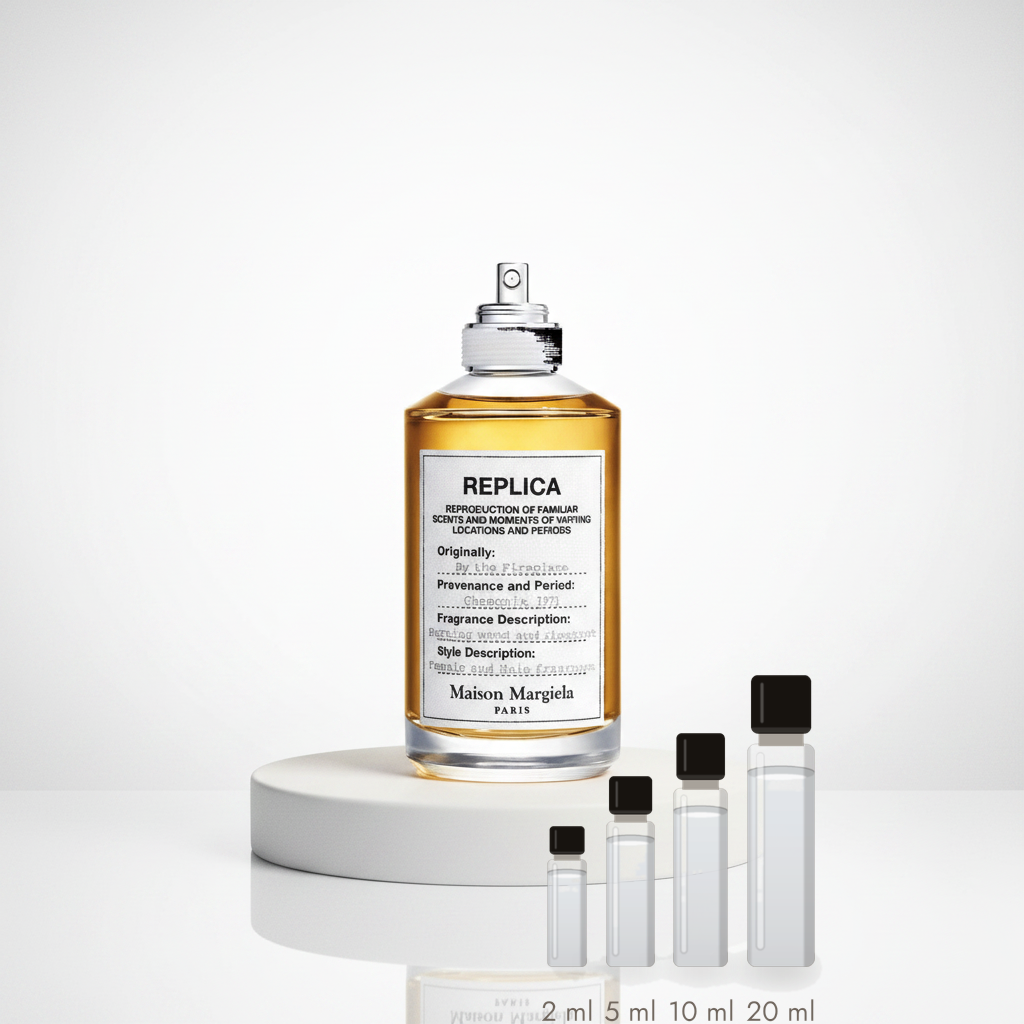 Maison Margiela By the Fireplace – Abfüllungen in 2, 5, 10 und 20 ml vor dem Originalflakon