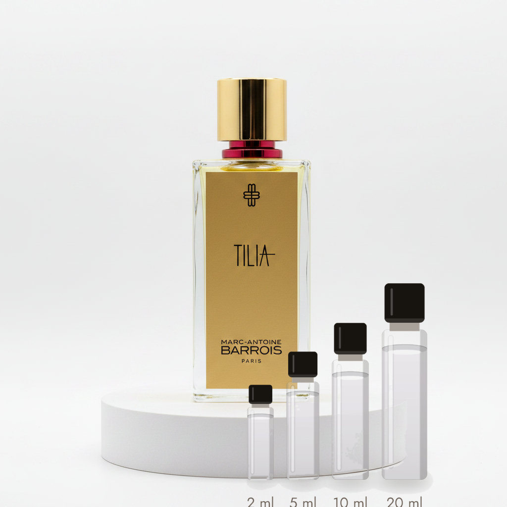 Marc-Antoine Barrois Tilia – Abfüllungen in 2, 5, 10 und 20 ml vor dem Originalflakon