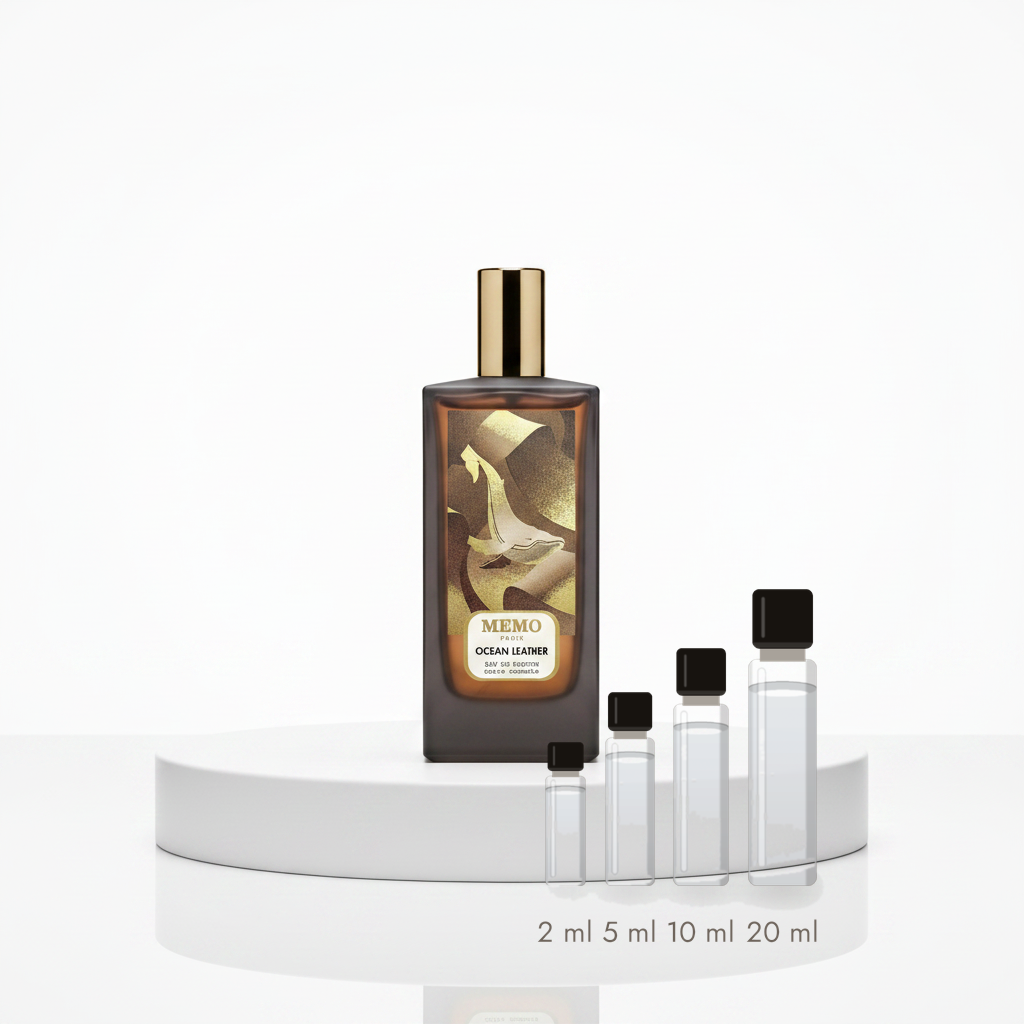 Memo Paris Ocean Leather – Abfüllungen in 2, 5, 10 und 20 ml vor dem Originalflakon