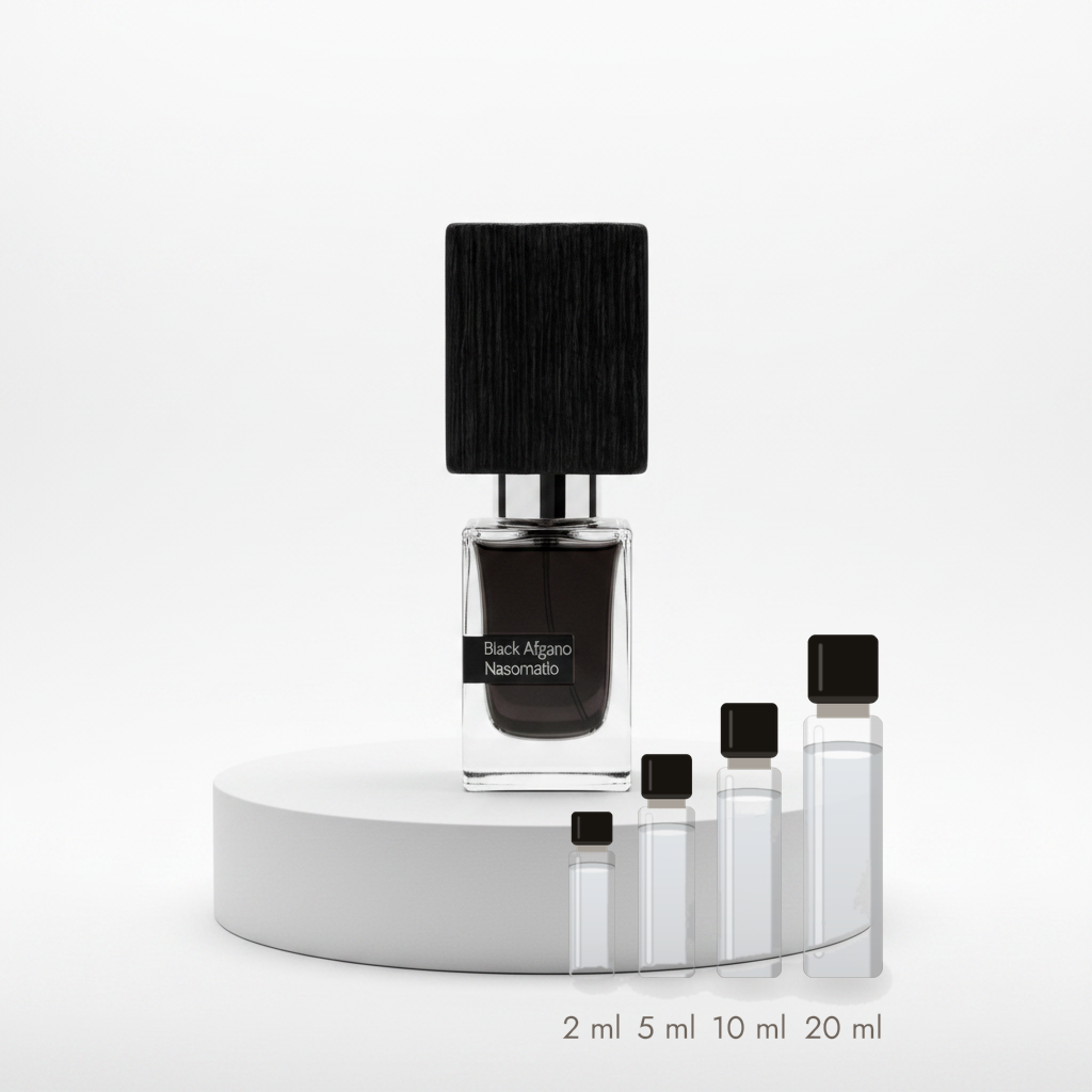 Nasomatto Black Afgano – Abfüllungen in 2, 5, 10 und 20 ml vor dem Originalflakon