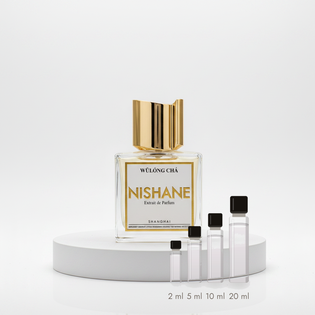 Nishane Wūlóng Chá – Abfüllungen in 2, 5, 10 und 20 ml vor dem Originalflakon