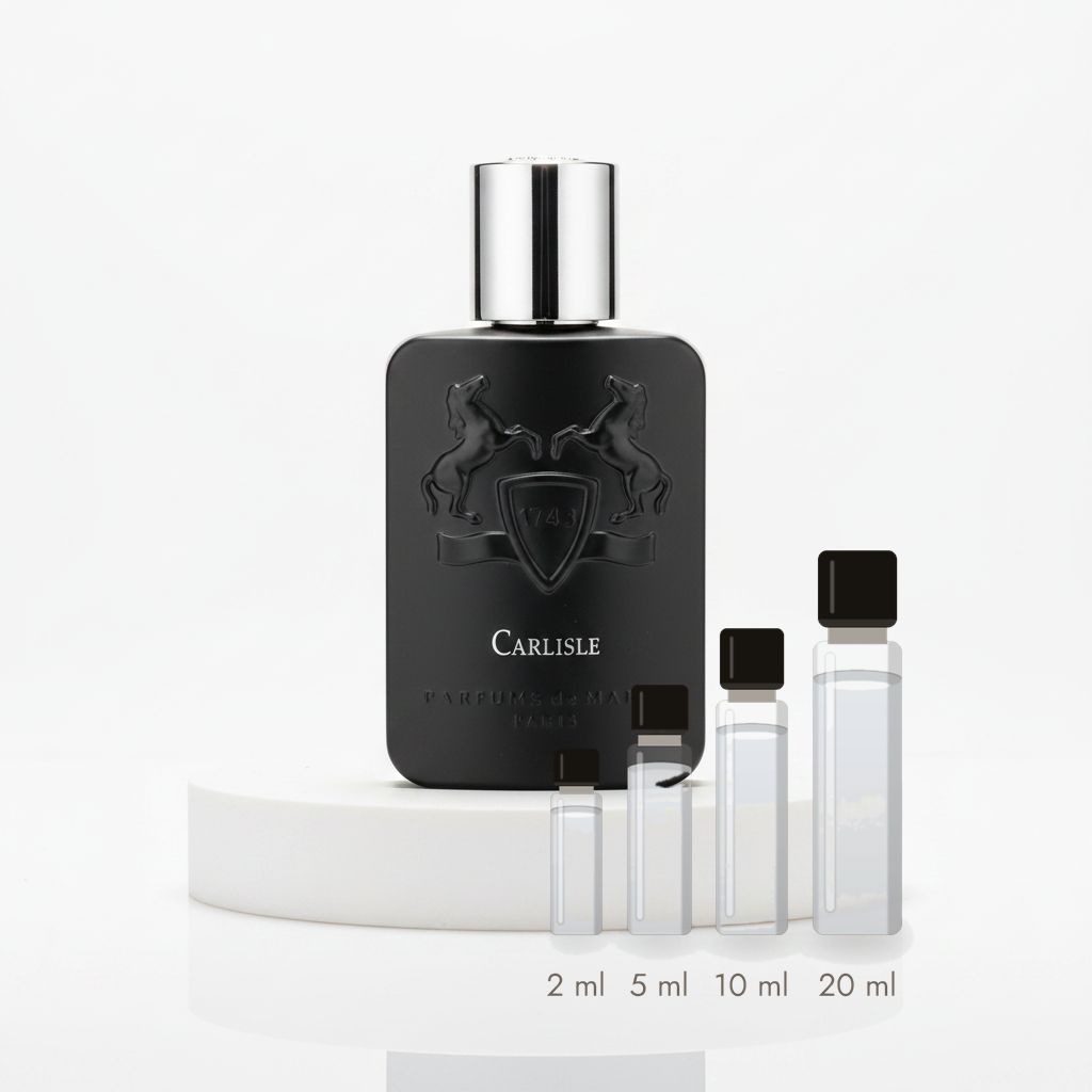 Parfums de Marly Carlisle – Abfüllungen in 2, 5, 10 und 20 ml vor dem Originalflakon