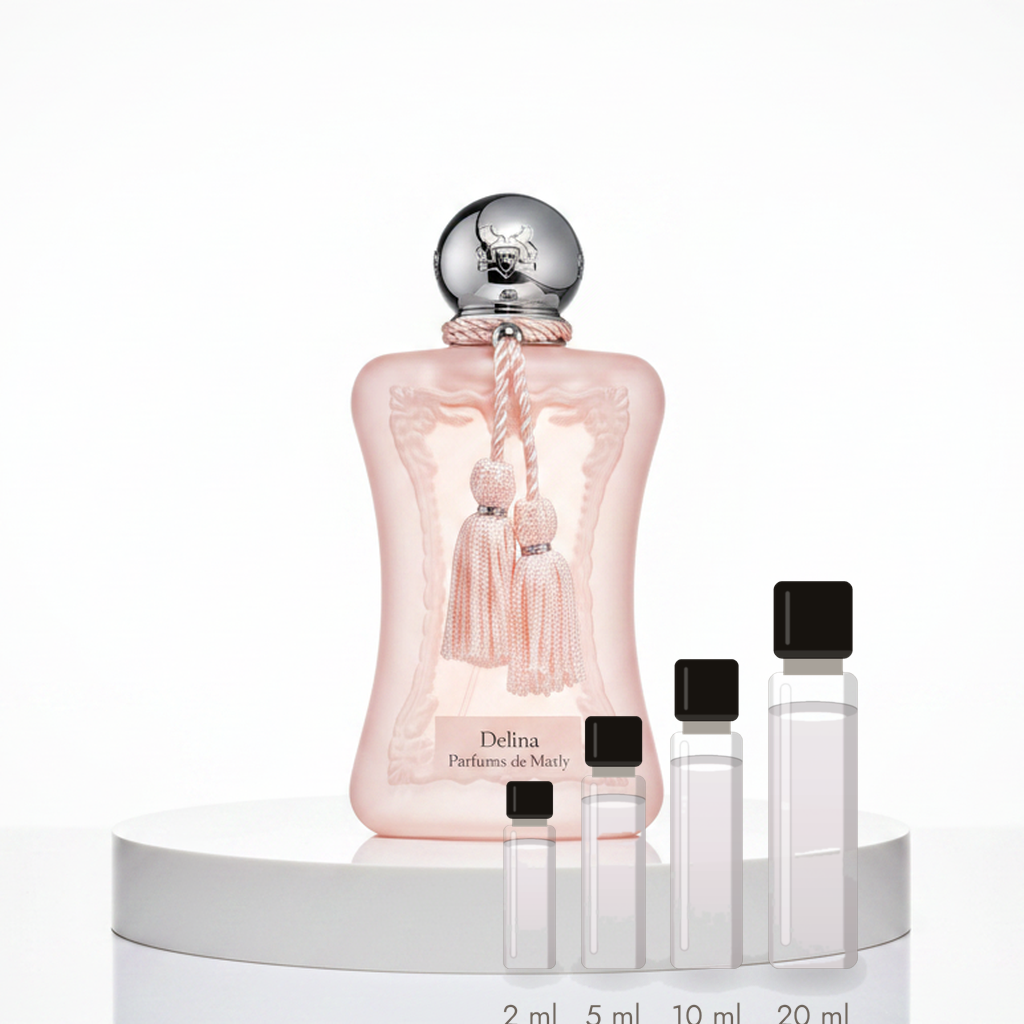 Parfums de Marly Delina – Abfüllungen in 2, 5, 10 und 20 ml vor dem Originalflakon
