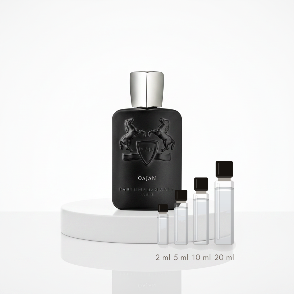 Parfums de Marly Oajan – Abfüllungen in 2, 5, 10 und 20 ml vor dem Originalflakon