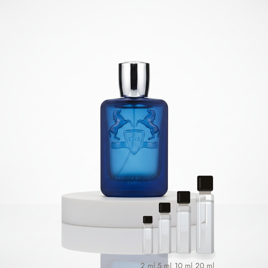 Parfums de Marly Percival – Abfüllungen in 2, 5, 10 und 20 ml vor dem Originalflakon