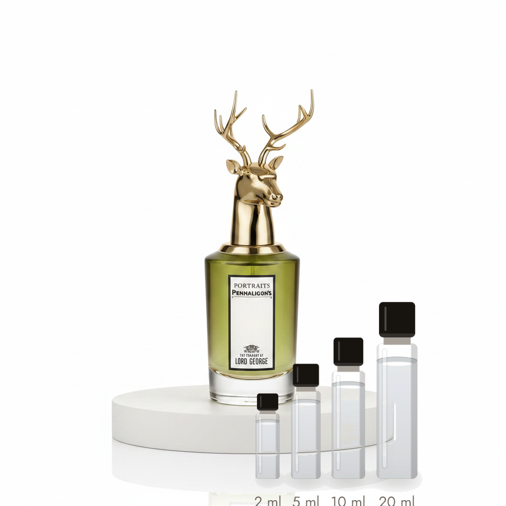 Penhaligon's Tragedy of Lord George – Abfüllungen in 2, 5, 10 und 20 ml vor dem Originalflakon