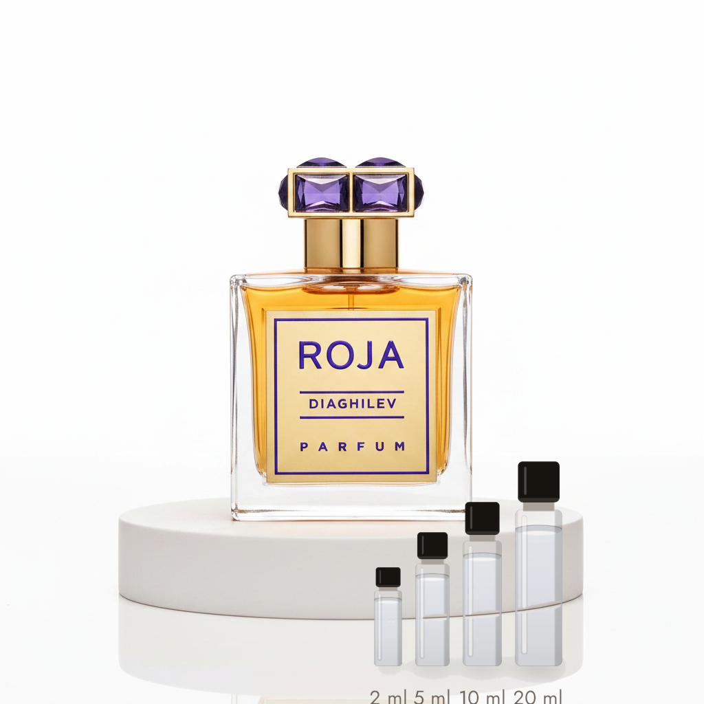 Roja Parfums Diaghilev – Abfüllungen in 2, 5, 10 und 20 ml vor dem Originalflakon