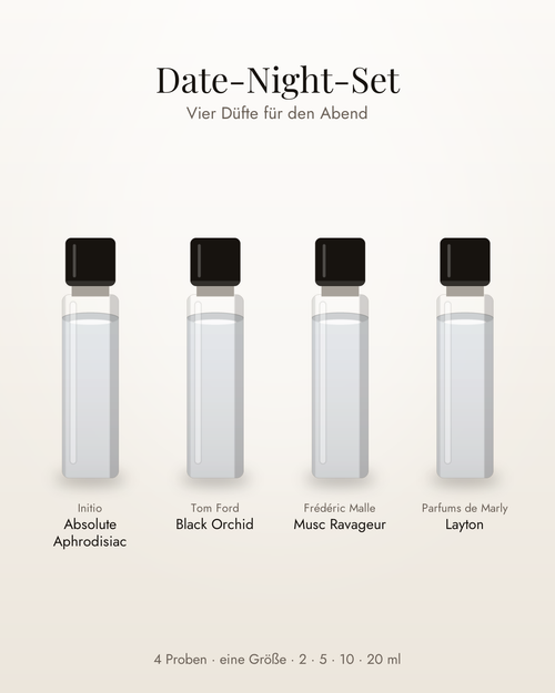 Date-Night-Set – vier Parfumproben in einer Größe