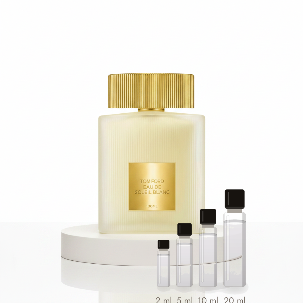 Tom Ford Eau de Soleil Blanc – Abfüllungen in 2, 5, 10 und 20 ml vor dem Originalflakon