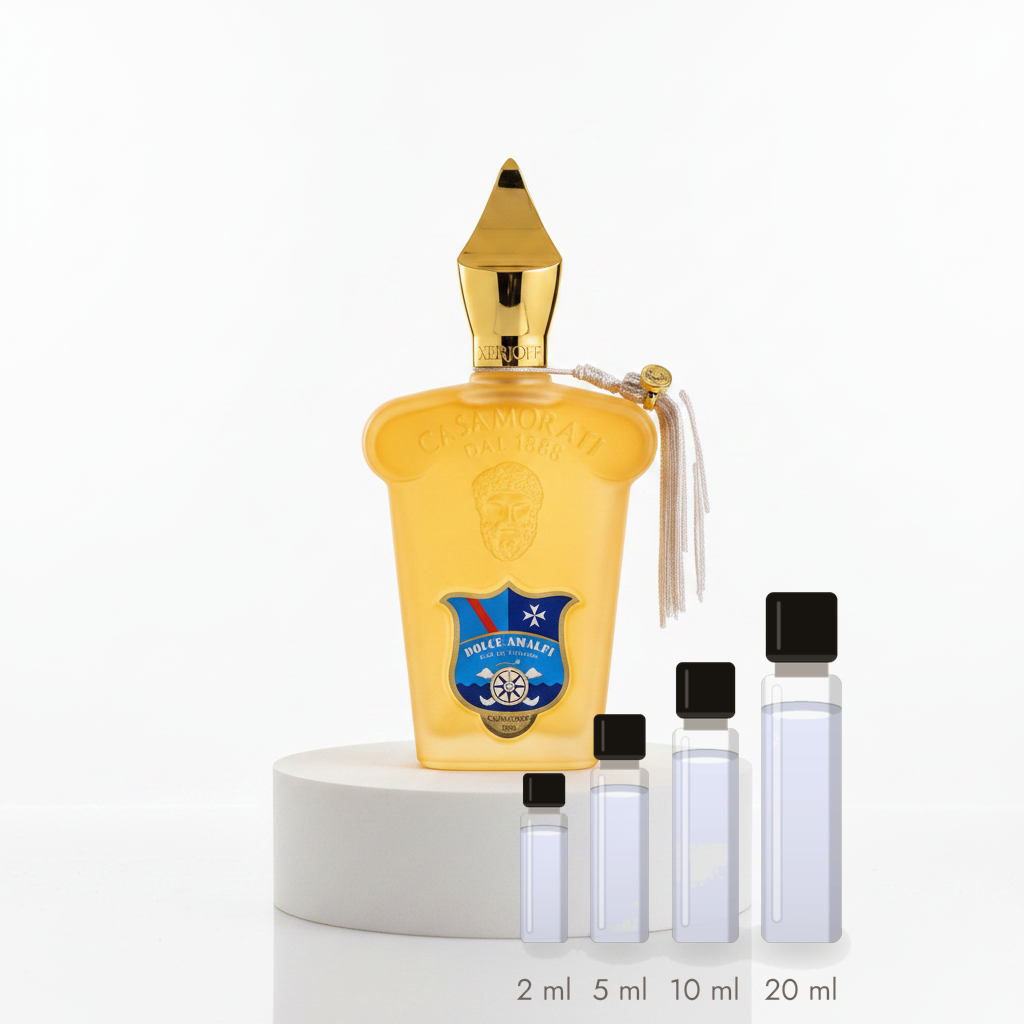 Xerjoff Casamorati - Dolce Amalfi – Abfüllungen in 2, 5, 10 und 20 ml vor dem Originalflakon