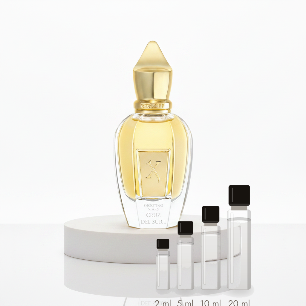 Xerjoff Cruz del Sur I – Abfüllungen in 2, 5, 10 und 20 ml vor dem Originalflakon